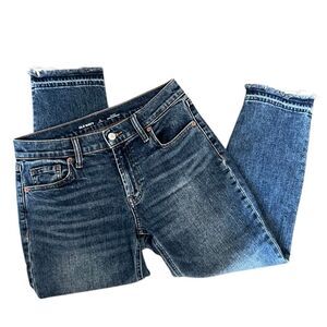 Old Navy Mid-rise boyfriend Capri Denim Jeans Size 0 Petite